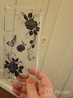 img 1 attached to Protective Cover For Samsung Galaxy S21 - Shockproof Hard PC+TPU Bumper Case With White Floral Design For Women And Girls - Clear Crystal Yellow-Resistant Cutebe Cute Series, 2021 Release review by Don Merritt