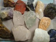img 1 attached to 1 Lb Assorted Natural Raw Crystals Rough Stones - Perfect For Tumbling, Cabbing, Polishing, Wire Wrapping, Wicca & Reiki Crystal Healing - Mookaitedecor Featured Product review by Marcus Cross