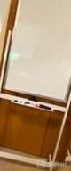 img 1 attached to Mobile Magnetic Double-Sided Whiteboard: Perfect For Office, Classroom And Home Use review by Chris Graves