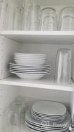 img 1 attached to 50-Piece MALACASA Square Porcelain Dinnerware Set For 6 - Plates, Bowls, Cups & More - Series Elisa review by Nicole Jones