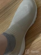 img 1 attached to 👧 Engtoy Kids Slip-on Sneakers: Lightweight Athletic Shoes for Boys & Girls - Comfortable, Stylish & Easy to Put on! Perfect for Walking & Running (Toddler/Little Kid/Big Kid) review by Chris Hall