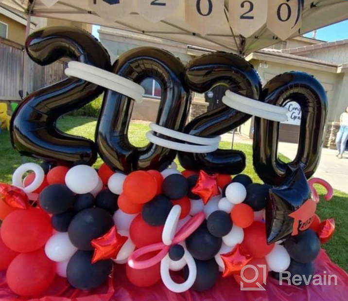 img 1 attached to Long-Lasting Blue Number Balloons For Milestone Birthdays – Reusable 40 Inch Foil Decorations review by Kevin Parker
