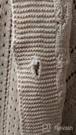 img 1 attached to 🧥 AlvaQ Open Front Long Cardigan for Women - Lightweight Lace Crochet, Casual Loose Button Down Sweater Knit Outwear review by Jeff Pfaff