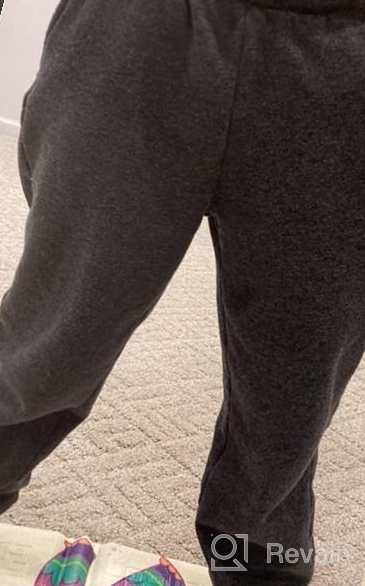 img 1 attached to 👖 SPACE VENTURE: Boys' Brushed Sweatpants - Ideal Athletic Clothing for Active Youth review by Carnell Bollwitt