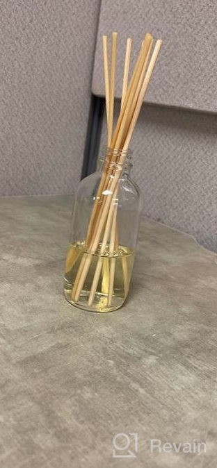 img 1 attached to Hossian Natural Rattan Reed Diffuser Sticks - Fragrance Diffusers With Glass Bottles And Refills - Replacement Wood Sticks For Aromatherapy (7.87" X 3Mm, Primary Color) review by Shane Miller