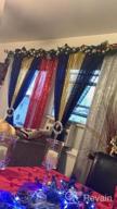 img 1 attached to Add Some Sparkle To Your Event With Trlyc Royal Blue Sequin Backdrop Curtains - 2 Panels 2FTx8FT review by Monica Christian