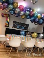 img 1 attached to Create A Stunning Balloon Arch With Hautton'S DIY Garland Kit - 50 Metallic Balloons, Strip Tape, Glue, And Tool Included! review by Robert Fulce