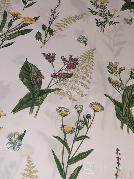 img 1 attached to Transform Your Twin XL Bed With FADFAY Shabby Floral Bedding Set - 100% Cotton, Vintage Blue Green Design, Deep Pocket Fitted Sheet, Perfect For Dorm Rooms! review by Audrey Ortiz