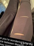 img 1 attached to DIBAOLONG High Waist Yoga Leggings For Women With Cutout Ripped Design, Tummy Control And Skinny Fit - Perfect For Workout, Running, And Yoga review by Michele Smith