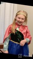 img 1 attached to 👸 JerrisApparel Princess Snow Party Dress Costume - Queen Cosplay Dress Up review by David Miller