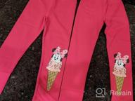 img 1 attached to Spotted Zebra Girl's Disney Star Wars Marvel Frozen Princess Leggings: Unleash the Fantasy! review by Paul Giordano