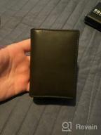 img 1 attached to Pocket Wallet Genuine Leather Bifold Men's Accessories review by Aavon Dark