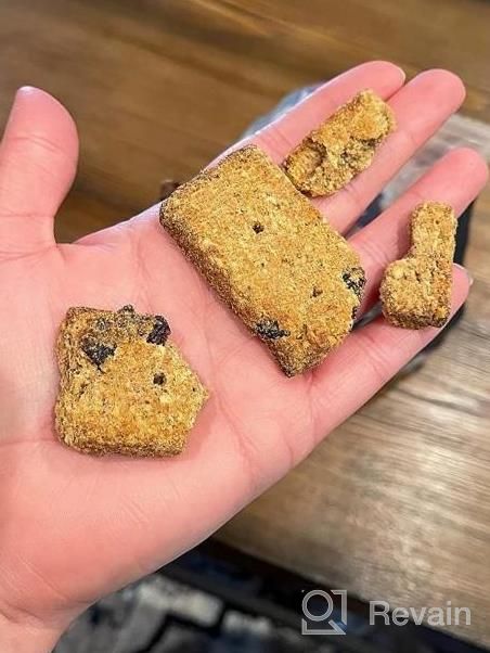 img 1 attached to Prebiotic & Probiotic Nulo Functional Granola Bars Dog Treats, Oven Baked, No Added Salt, Sugar Or Molasses - 10 Oz Bag review by Lydia Rodriguez