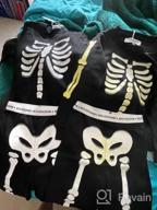 img 1 attached to 🎃 Mud Kingdom Toddler Halloween Skeleton Boys' Clothing Sets: Spooky Style for Your Little One review by Mike West