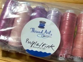 img 5 attached to 6 Green Shades Pearl Cotton Thread Set - Threadart 75Yd Spools Size 8 Perle Cotton For Hand Embroidery, Crochet, Cross Stitch, Needlepoint, And Friendship Bracelets