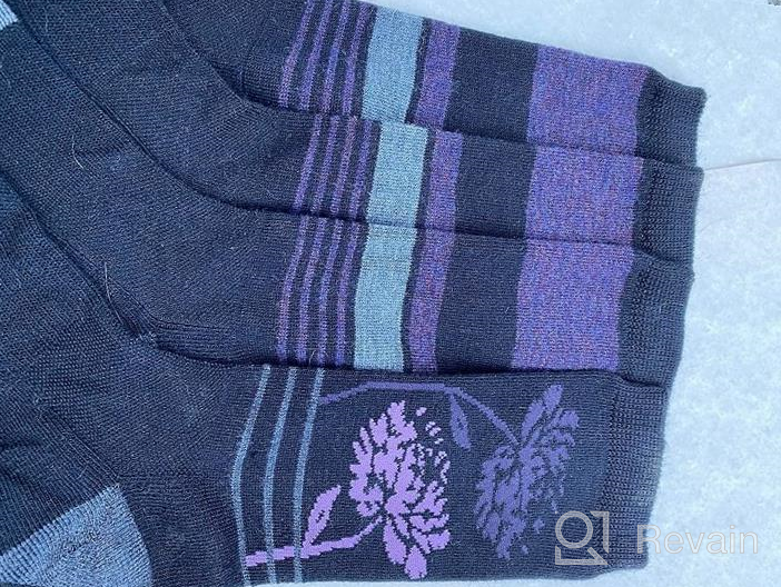 img 1 attached to Stay Warm And Comfortable On Your Next Outdoor Adventure With EnerWear'S Merino Wool Hiking Socks - 4 Pack For Women review by Nick Nigerson
