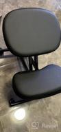 img 1 attached to Himimi Kneeling Chair Ergonomic For Office, Height Adjustable Stool With Thick Foam Cushions For Home And Office - Improve Posture To Relieve Neck & Back Pain, New Upgraded Pneumatic Pump review by Jason Sergeantson