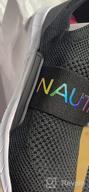 картинка 1 прикреплена к отзыву 👟 Стильные кроссовки для бега молодежи Nautica Fashion черного цвета для мальчиков: прочная и модная обувь от Brian Manfre