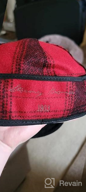 img 1 attached to Winter Wool Hat With Earflap - Stormy Kromer'S Original Kromer Cap For Ultimate Comfort And Style review by Joshua Follansbee