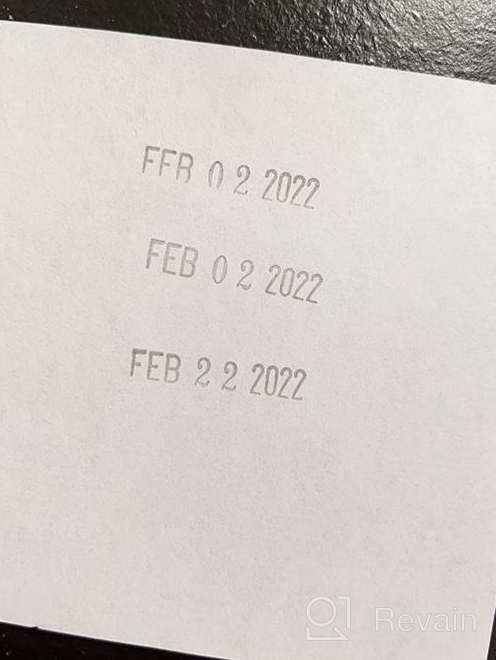 img 1 attached to #1.5 ExcelMark Rubber Stamp Line Date Stamper review by Josh Clifton