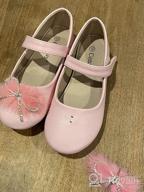 img 1 attached to Silver Flats Shoes for Girls - Comway Toddler Ballerina Wedding DSD 1 review by Amber Adams