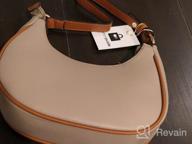 img 1 attached to Underarm Shoulder Bag Purse - Small Crescent Shape review by Patricia Williams