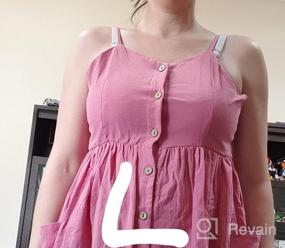 img 7 attached to 👗 Mumetaz Matching Outfits Sundresses for Girls' Clothing