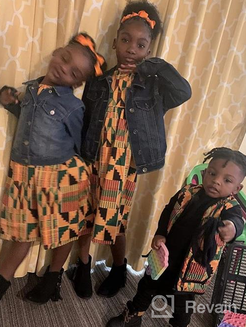 img 1 attached to African Dashiki Jacket - 🧥 Boys' Clothing for Jackets & Coats review by Mike Swanson