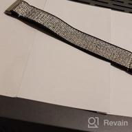 img 1 attached to Fitbit Versa 3 Smartwatch Replacement Band: TOYOUTHS Elastic Nylon Fabric Strap For Women & Men review by Adam Gardner