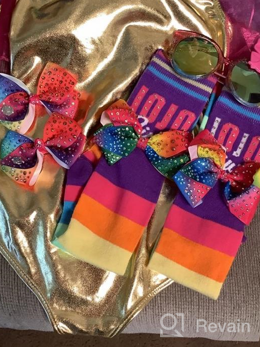 img 1 attached to JoJo Siwa Girls Pack Socks review by Brett Tierney