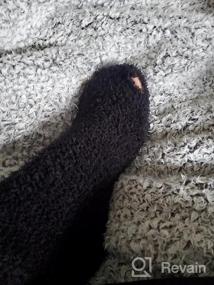 img 5 attached to Non-Slip Hospital Socks For Women And Men - 5/6 Pairs Fuzzy Slipper Grip Socks By Debra Weitzner