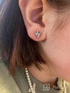 img 1 attached to 💎 Sterling Hypoallergenic Earrings: Perfect Daughter's Birthday Gift, Girls' Jewelry review by Matt Watkins