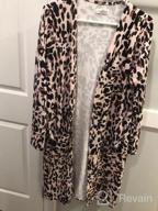 img 1 attached to Stylish And Comfortable Women'S Leopard Print Cardigan For Fall - Available In S-XXL Sizes review by Byron Howell