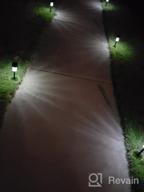 img 1 attached to 12 Pcs Solar Pathway Lights: Illuminate Your Lawn, Patio, Yard & Garden! review by Harry Ashcraft