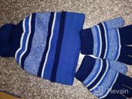 картинка 1 прикреплена к отзыву OZERO Набор детских зимних вязаной шапки и перчаток на две части с уютной флисовой подкладкой – теплый бини для мальчиков и девочек в возрасте от 4 до 10 лет от Robert Ewing
