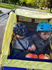 img 5 attached to Детский велосипедный шлем и накладки для мальчиков и девочек от 2 до 8 лет | Велоспорт, катание на коньках, самокат и встроенное защитное снаряжение