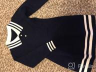 img 1 attached to Stylish Striped Uniform Dresses for Girls by SMILING PINKER Clothing review by Prince Burr