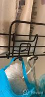 img 1 attached to 2 Pack Adhesive Shower Caddy Basket Shelf W/ Hooks - No Drilling Rustproof SUS304 Stainless Steel Wall Mounted Rack For Kitchen, Dorm Hanging Soap & Shampoo Holder review by Joe Olson
