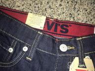 img 1 attached to 👖 Elastic Waistband Jeans for Boys - Levis (Rinse Color) review by Chris Destruction