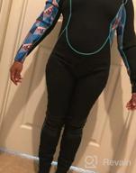 img 1 attached to Stay Safe And Stylish With CtriLady Women'S Neoprene Full Dive Wetsuit - Perfect For Swimming, Kayaking, Surfing And More! review by Lawrence Feldman