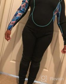 img 8 attached to Stay Safe And Stylish With CtriLady Women'S Neoprene Full Dive Wetsuit - Perfect For Swimming, Kayaking, Surfing And More!