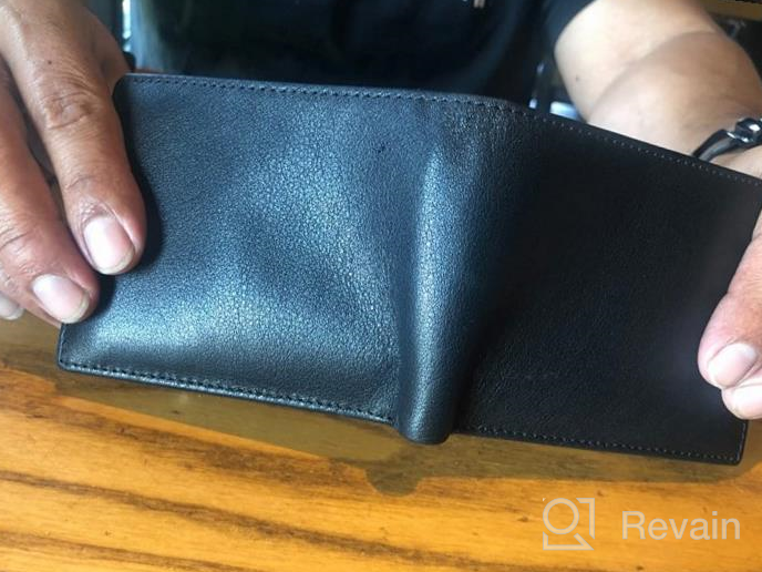 img 1 attached to 👜 Genuine Leather Men's Accessories and Wallets: Parrigai Bifold Blockers, Card Cases, and Money Organizers review by Damion Pasquale