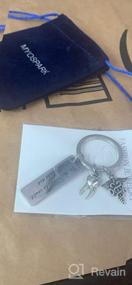 img 5 attached to Empowering Dental Assistant Gift: She Believed, So She Did Keychain