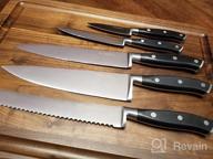 img 1 attached to Upgrade Your Culinary Skills With PICKWILL'S 5-Piece High Carbon Stainless Steel Chef Knife Set review by James White