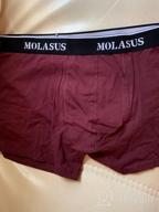 img 1 attached to Comfortable And Stylish Molasus Men'S Cotton Stretch Trunks - Pack Of 5 review by Corey Soto