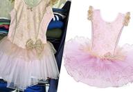 img 1 attached to BAOHULU Ballet Dance Leotards with Skirted 🩰 Tutu for Girls, Princess Dress for Ages 3-8 Years review by Whitney Starvaggi