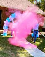 img 1 attached to Gender Reveal Baseball - Single Ball With Exploding Pink And/Or Blue Powder - Choose Your Color For The Perfect Boy Or Girl Softball Baby Reveal Party - Winsharp review by Micael Rau