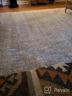 img 1 attached to Loloi Angela Rose X Blake Collection BLA-05 Sand/Sky Transitional Runner Rug, 2'-7" X 8'-0 review by Hailey Rodriguez