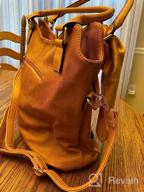 img 1 attached to Stylish Faux Leather Women'S Tote Bag: Plambag Handbags For Everyday Use review by Jeff Johnson