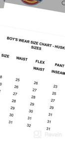 img 7 attached to Dickies Khaki Boys' Flex Waist Stretch Pant: Comfortable and Adjustable Fit